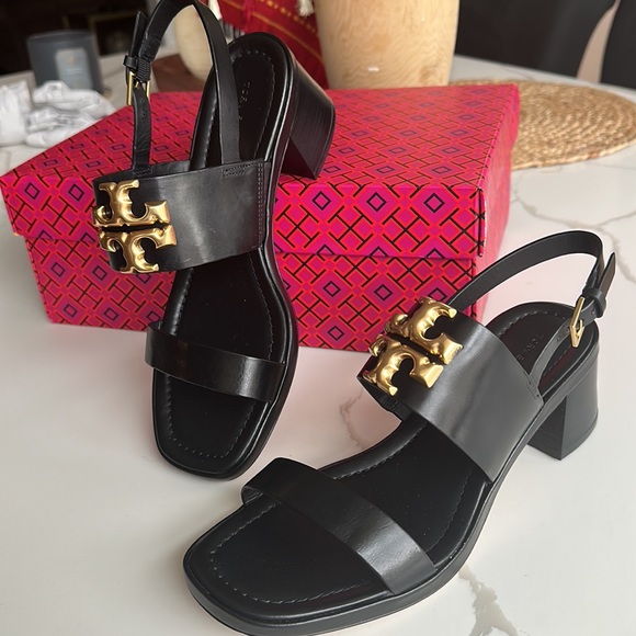 Eleanor Block-Heel Slingback Sandals - Picture 4 of 6